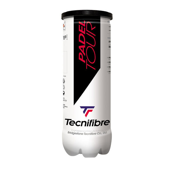 Padelbälle Tecnifibre PADEL TOUR (3ER DOSE) - Padel Markt