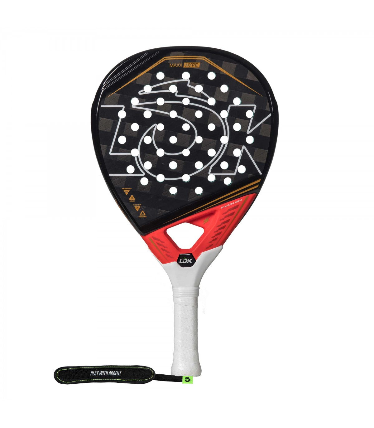 Padelschläger LOK MAXX HYPE MIKE YANGUAS 2025