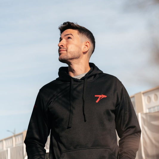 Hoddie Black Wolf - Padel Markt