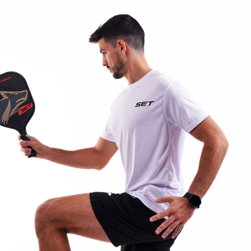 T-SHIRT WEISS WIN - Padel Markt