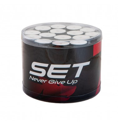 60 overgrips blancos lisos de alta calidad