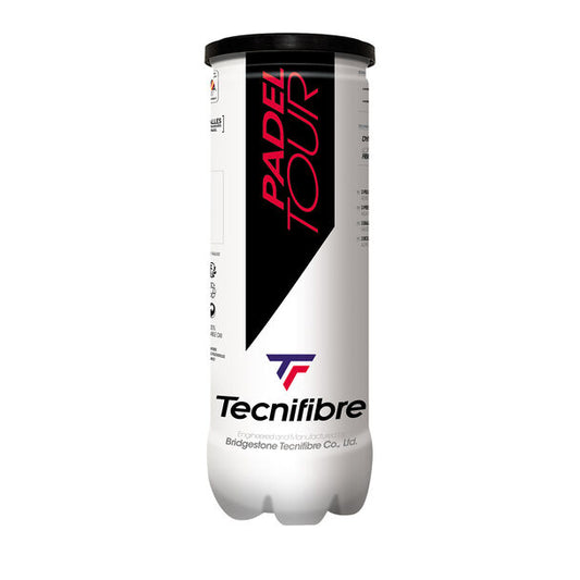Padelbälle Tecnifibre PADEL TOUR (3ER DOSE)Sehr hochwertiger Padel-Ball (mit Innendruck), sehr komfortabel und sehr haltbar.Sport und Außenbereich, Paddle-TennisPadel MarktTecnifibrePadelbälle Tecnifibre PADEL TOUR (3ER DOSE)