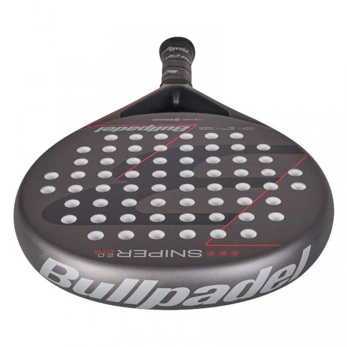 Bullpadel Sniper 2.0 Control 2026 (Grau)