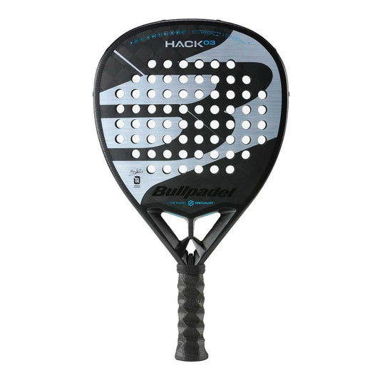 Padelschläger Bullpadel Hack 03 2023 Paquito NavarroDer Schläger Hack 03 ist ein rautenförmiger Schläger mit maximaler Kraft und hoher Leistung ohne Kontrollverlust. Er ist für professionelle oder fortgeschrittene SpiSport und Außenbereich, Paddle-TennisPadel MarktBullpadelPadelschläger Bullpadel Hack 03 2023 Paquito Navarro