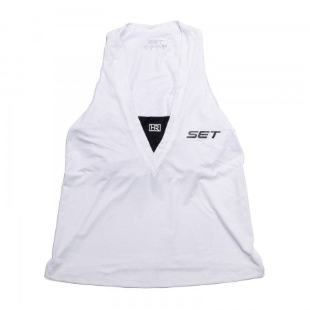 CAMISETA DE TIRANTES HR BLANCA
