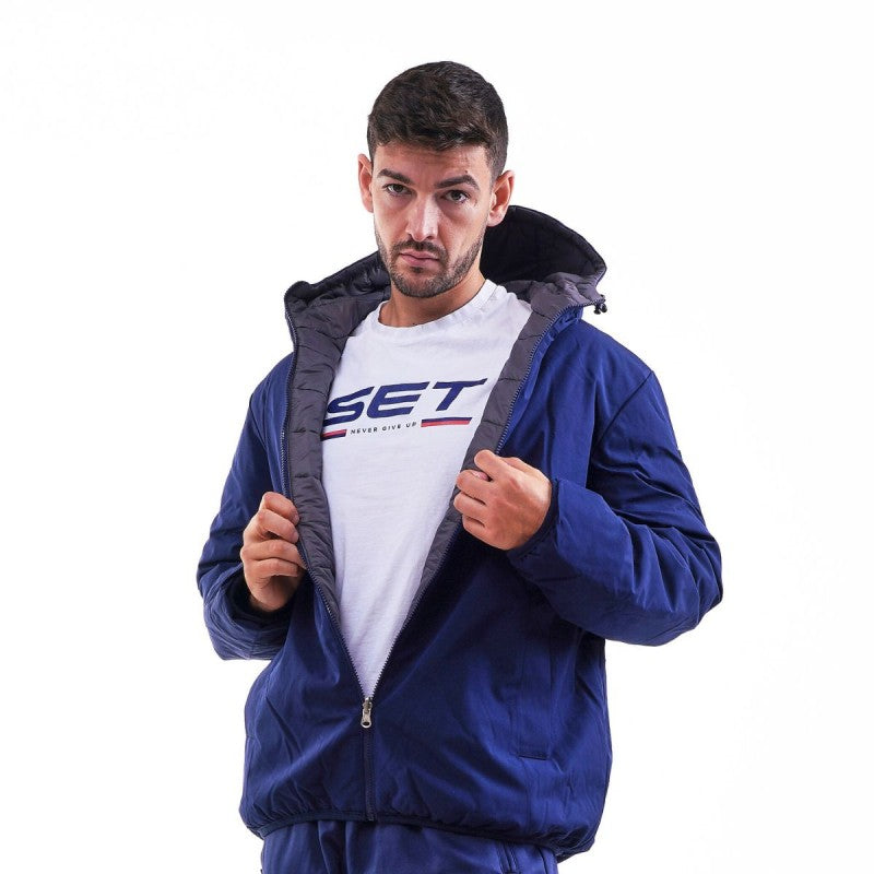 Parka HR Marine chaqueta reversible gris | Elegante y funcional