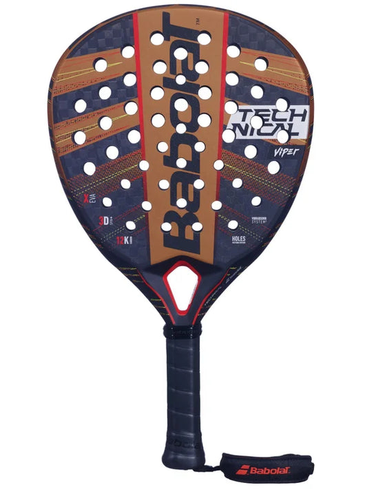 Padelschläger Babolat Technical Viper 2024 (Express Shipping)Babolat Technical Viper 2024




Der Technical Viper bietet explosive Power und hohe Präzision für aggressive Schläge. Schieß voll auf die 9, egal aus welcher PositiSport und Außenbereich, Paddle-TennisPadel MarktBabolatPadelschläger Babolat Technical Viper 2024 (Express Shipping)