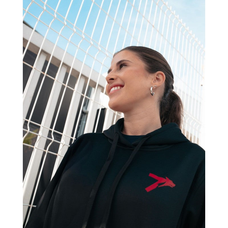 Hoddie Black Wolf