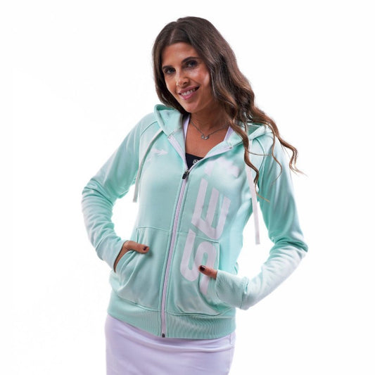 SUDADERA CON CAPUCHA VERDE TALA